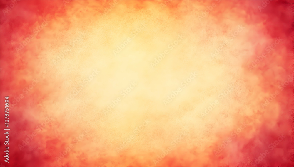Poster abstract texture background with soft red and yellow gradient effect