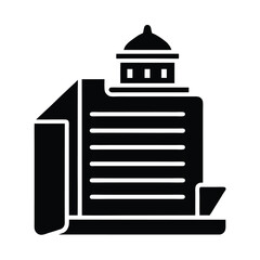 Government Document File, Official Records, Public Records, Legal Papers