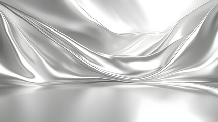 Fototapeta premium Minimalist Elegant Corporate Background with Refined Metallic Textures and Soft Ambient Light