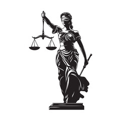 lady justice with sword