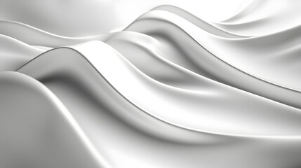 Obraz premium Minimalist Elegant Corporate Background with Refined Silver and White Gradient Textures