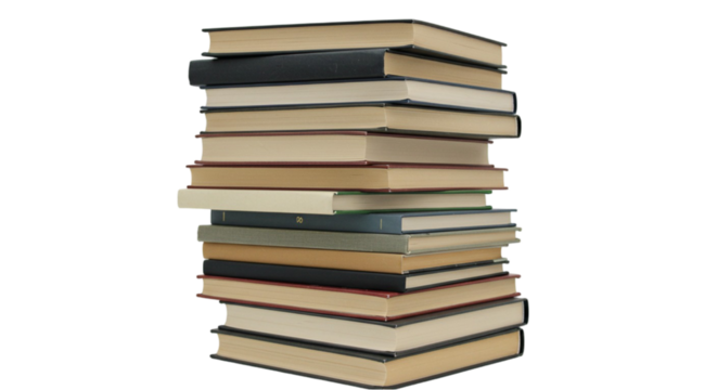 Stack of Vintage Antique Books Old Books History Literature Reading Knowledge Education
