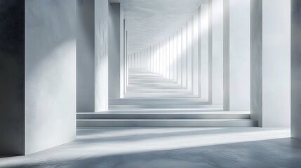 Obraz premium Elegant Minimalist Corporate Background with Refined Metallic Textures and Soft Ambient Lighting