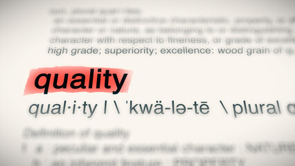 A close-up illustration of the word 