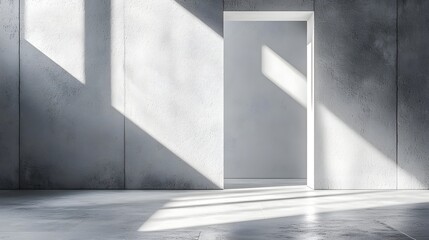 Obraz premium Elegant Minimalist Corporate Background with Refined Metallic Textures and Soft Ambient Lighting