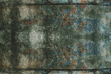 great illustration blend with stone texture