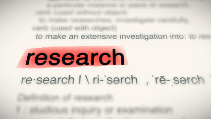 A close-up illustration of the word 