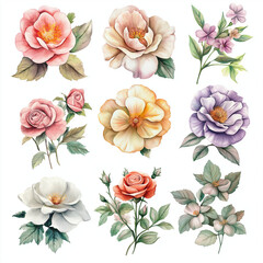 フラワー9デザインセット