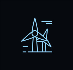 Ecology and green energy icon. Nature, renewable alternative energy, environment, recycle, solar panel, green electricity, wind generators, wind power, chemical energy, atomic energy sign