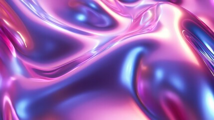 Fototapeta premium A mesmerizing abstract animation featuring a 3D rendered background with a color dispersion effect.