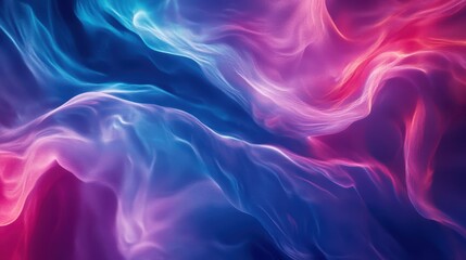 Fototapeta premium A mesmerizing abstract animation featuring a 3D rendered background with a color dispersion effect.