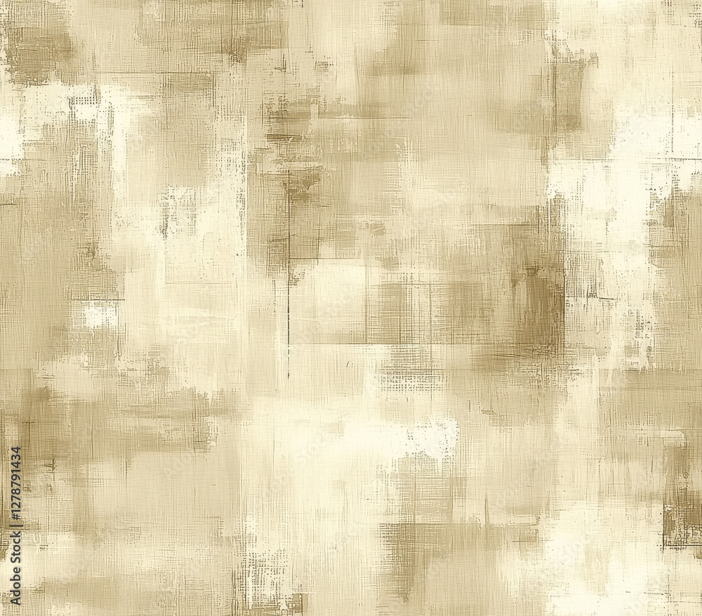 Poster soft beige and light taupe abstract texture with subtle streaks and patterns, seamless pattern style