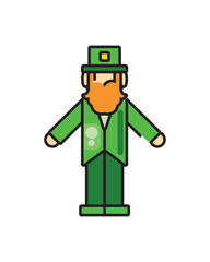 Saint Patrick's Day Icon Illustration