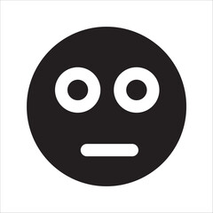 smile icon on a white background