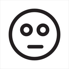 smile icon on a white background