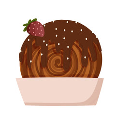 Cromboloni with choco flavour