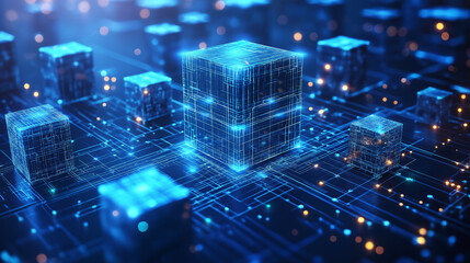 Advanced Blockchain Technology and Digital Data Network Systems. Generative Ai