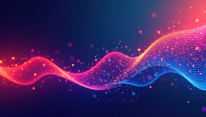 Obraz premium business background with wavy abstract lines and stripes design, background, texture