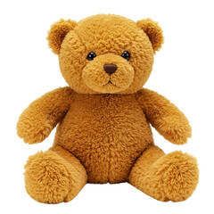 Obraz premium brown teddy bear isolated on transparent background