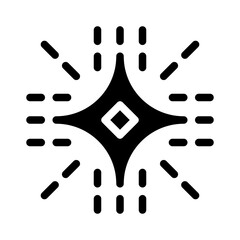 spark glyph icon