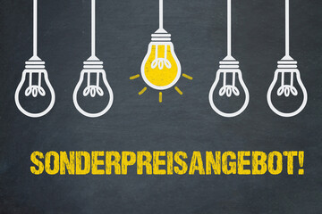 Sonderpreisangebot!	
