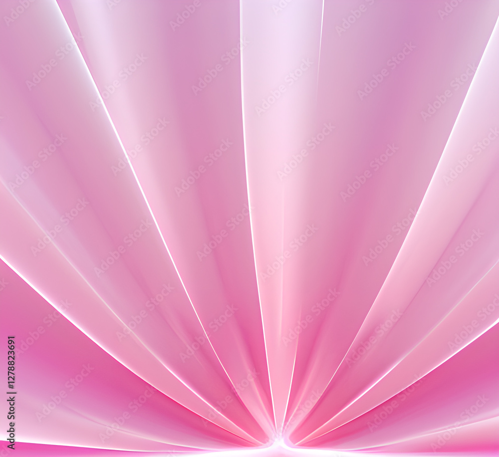 Poster abstract gradient pink white liquid background. modern background design. dynamic waves. fluid shape