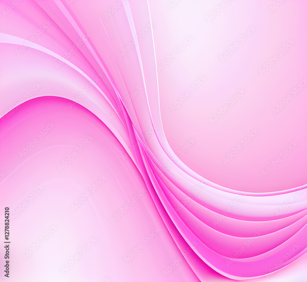 Poster abstract gradient pink white liquid background. modern background design. dynamic waves. fluid shape