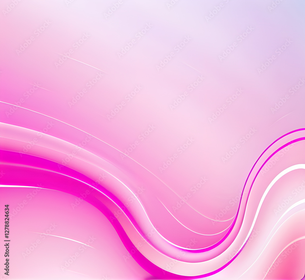 Poster abstract gradient pink white liquid background. modern background design. dynamic waves. fluid shape
