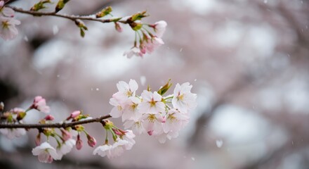 Beautiful cherry blossom background
