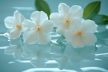 white frangipani flower