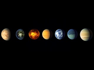 Planets Solar System Space Exploration Education