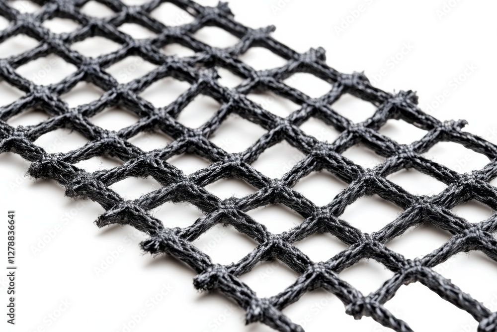 Poster high quality reinforcement mesh isolated on a clean white background with sharp details and realisti