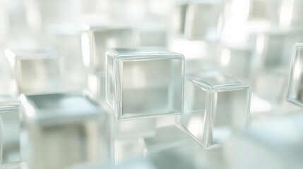 An abstract 3D animation depicting the flow of energy in a seamless, looped 4K video.