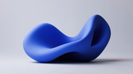 An abstract 3D render featuring geometric blocks on a dark background.