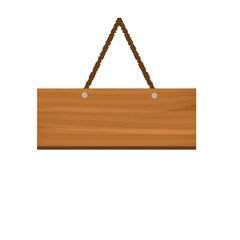 Illustration of a wooden board