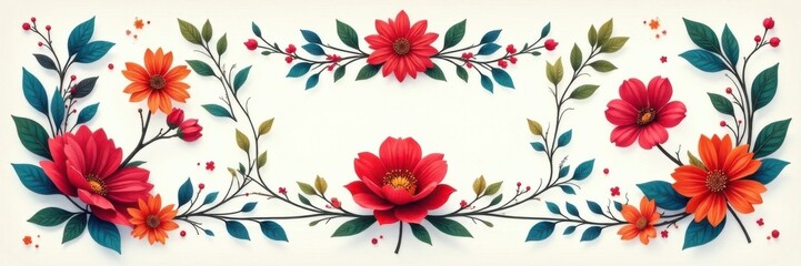 Fototapeta premium Decorative flourish bundle with various shapes and styles, flourish, pattern