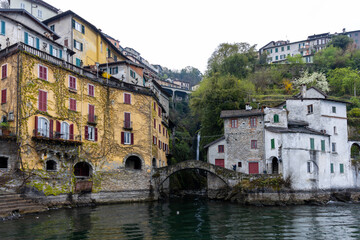 A quaint village on Lake Como