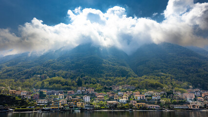 Lake Como coastline