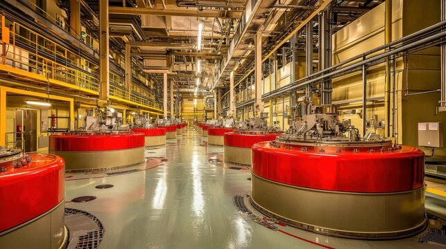 The Role of Heavy Machinery in Uranium Enrichment Facilities.