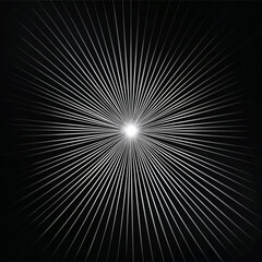 glow effect on black background