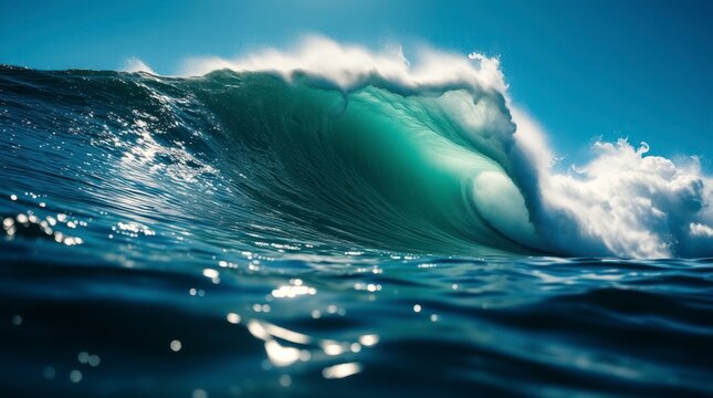 Stunning Ocean Wave Photography Dramatic Barrel Wave