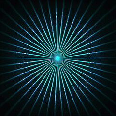 Obraz premium glow effect on black background