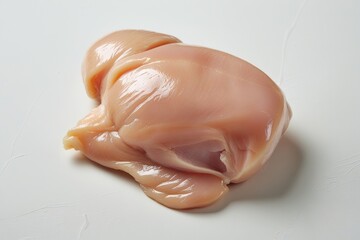 Raw Chicken Breast on White Surface