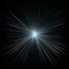 glow effect on black background