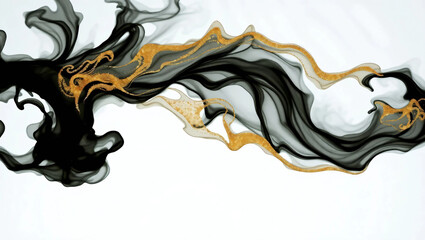 A stunning abstract smoke and ink flow background, perfect for artistic visuals, creative branding, and motion graphics.