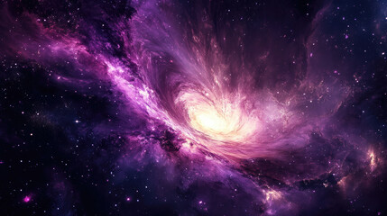 Deep purple color gradient with a fine noise effect resembling a cosmic or nebula-inspired aesthetic suitable for desktop wallpapers or widescreen presentations 