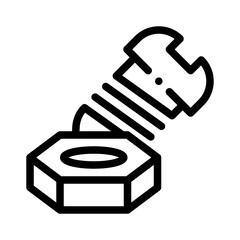 bolt line icon