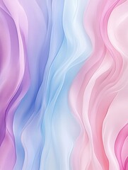 A colorful, flowing background with a pink and blue line