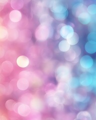 Obraz premium A colorful background with pink and blue circles