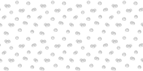 Takoyaki pattern background. takoyaki doodle patern background. doodle takoyaki seamless pattern background.